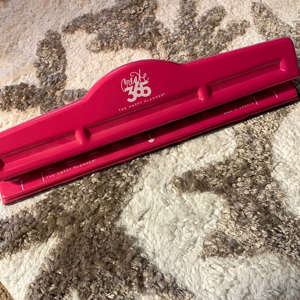 Happy Planner hole punch